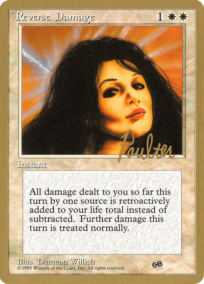 Reverse Damage - 1996 Preston Poulter (4ED) (SB)