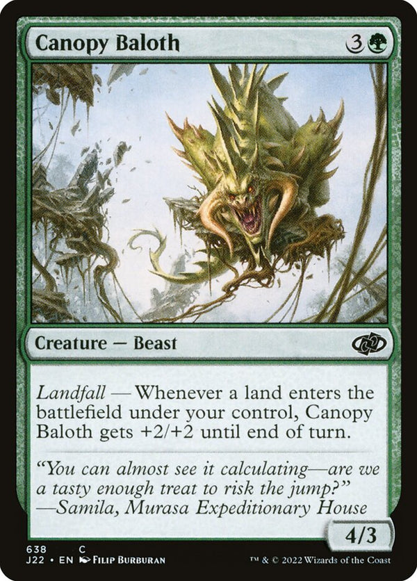 Canopy Baloth - Magic: The Gathering