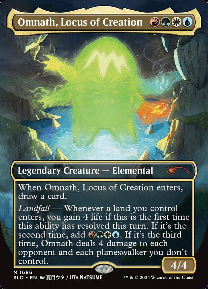 Omnath, Locus of Creation (Rainbow Foil)
