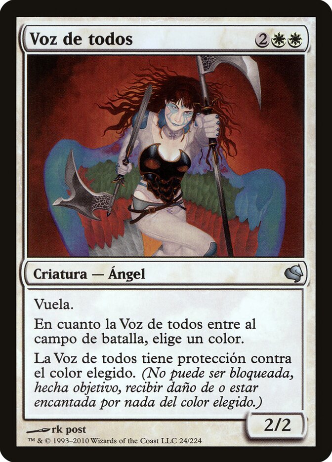 Voice of All (Spanish) - "Voz de todos"