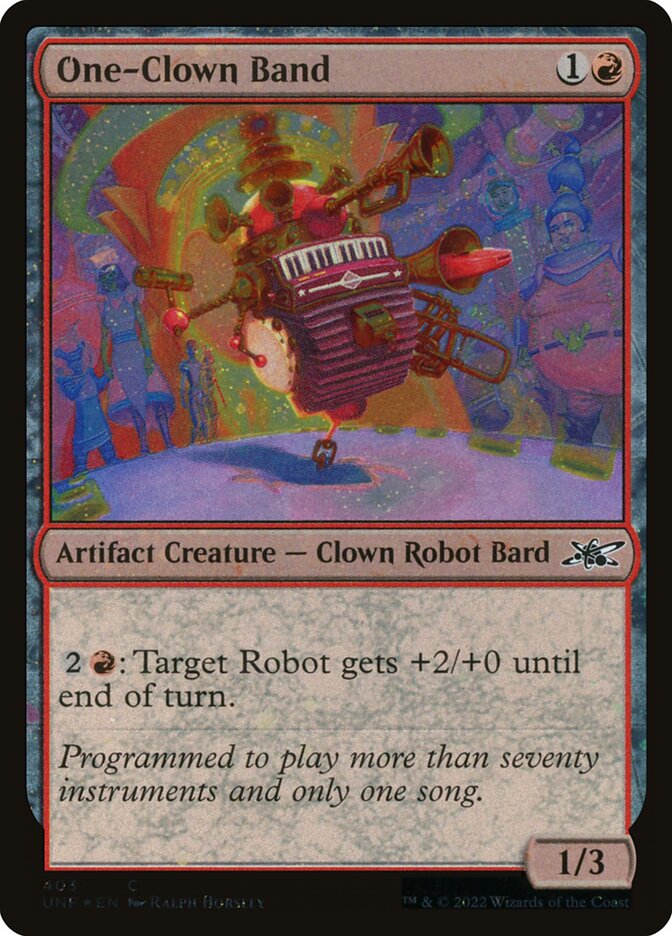 One-Clown Band (Galaxy Foil)