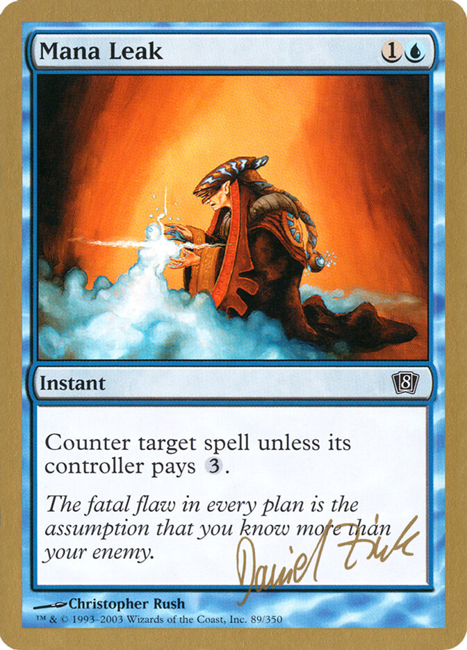 Mana Leak - 2003 Daniel Zink (8ED)