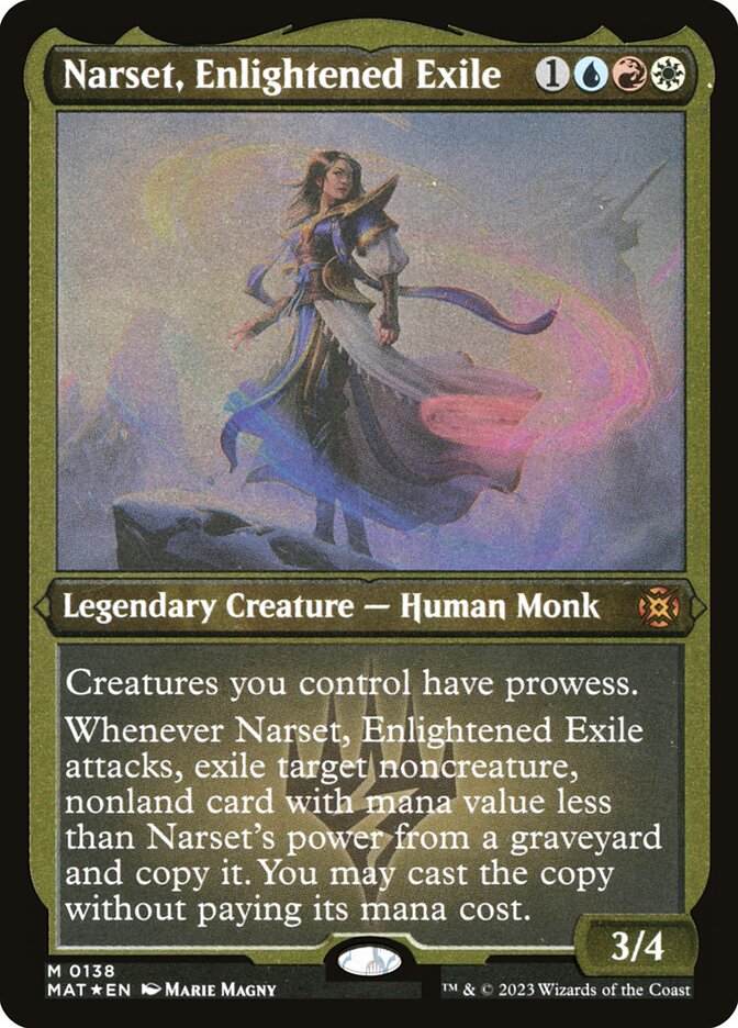 Narset, Enlightened Exile (Foil Etched)