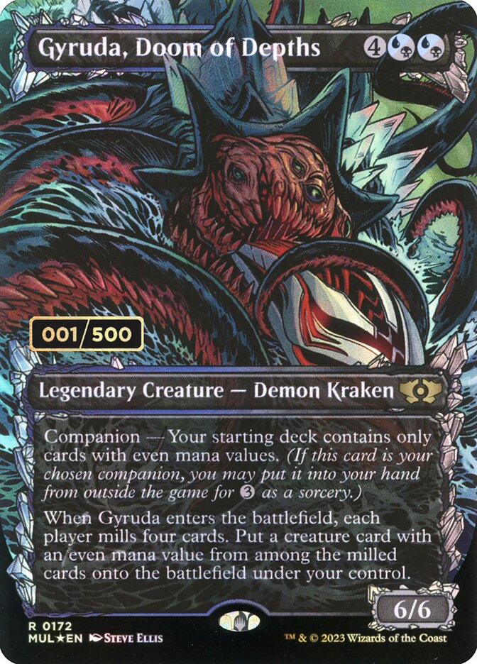 Gyruda, Doom of Depths (Serial Numbered)