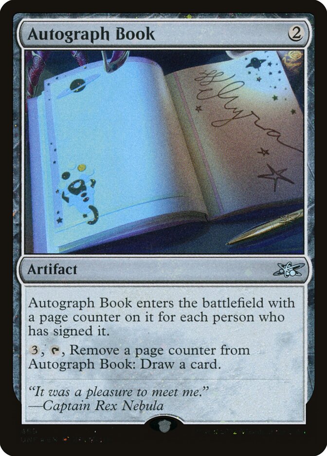 Autograph Book (Galaxy Foil)