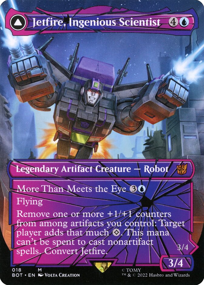 Jetfire, Ingenious Scientist (Shattered Glass)