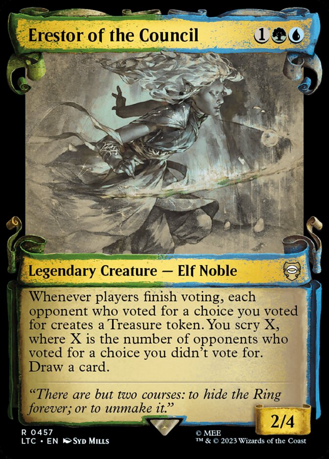 Erestor of the Council (Showcase Scrolls)
