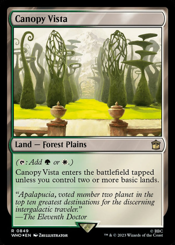 Canopy Vista (Surge Foil) - Magic: The Gathering