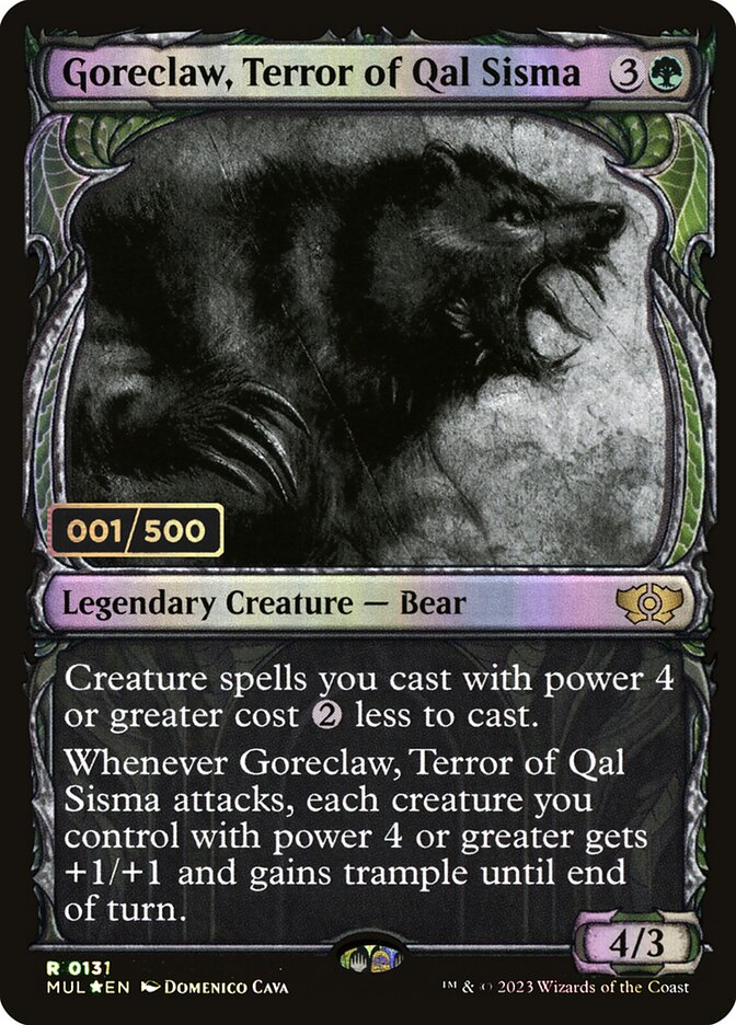 Goreclaw, Terror of Qal Sisma (Serial Numbered)