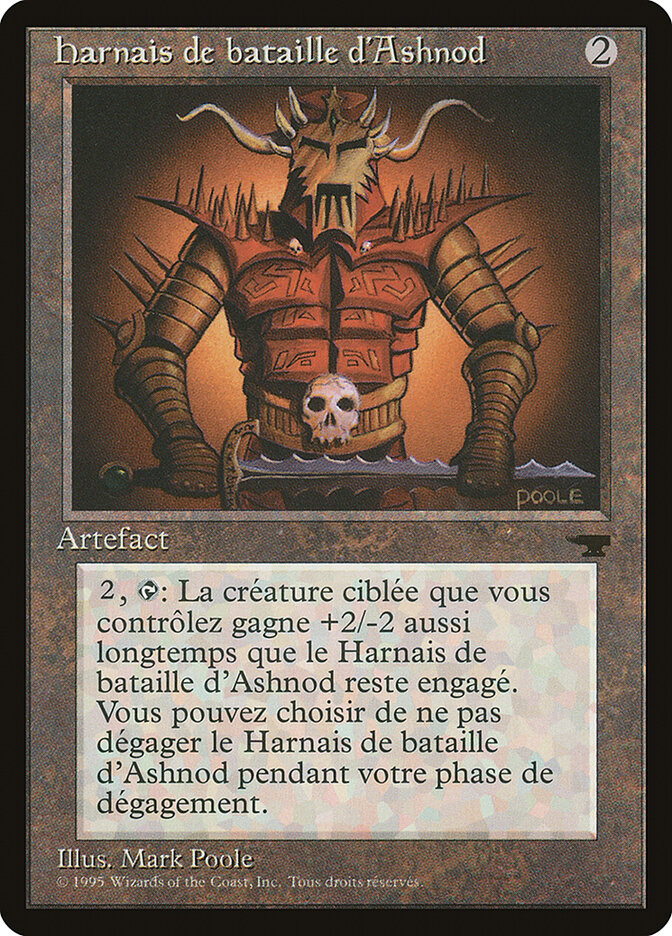 Ashnod's Battle Gear (French) - "harnais de bataille d'Ashnod"