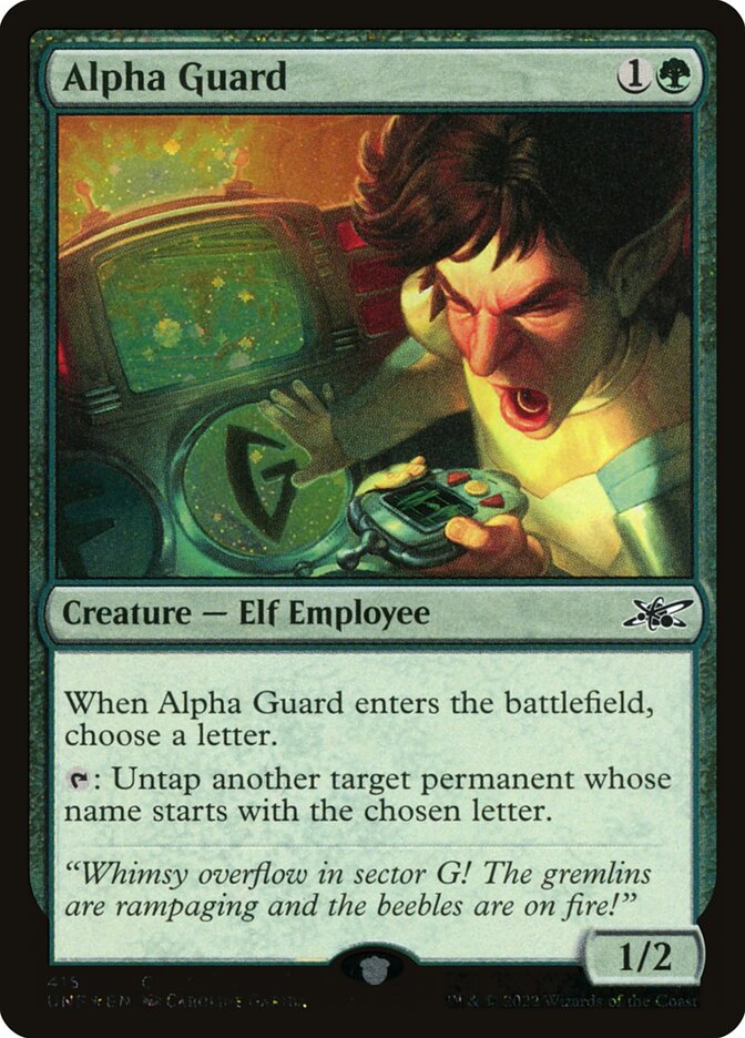 Alpha Guard (Galaxy Foil)