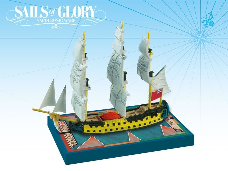 Sails of Glory: Ship Pack – HMS Bellona 1760 / HMS Goliath 1781