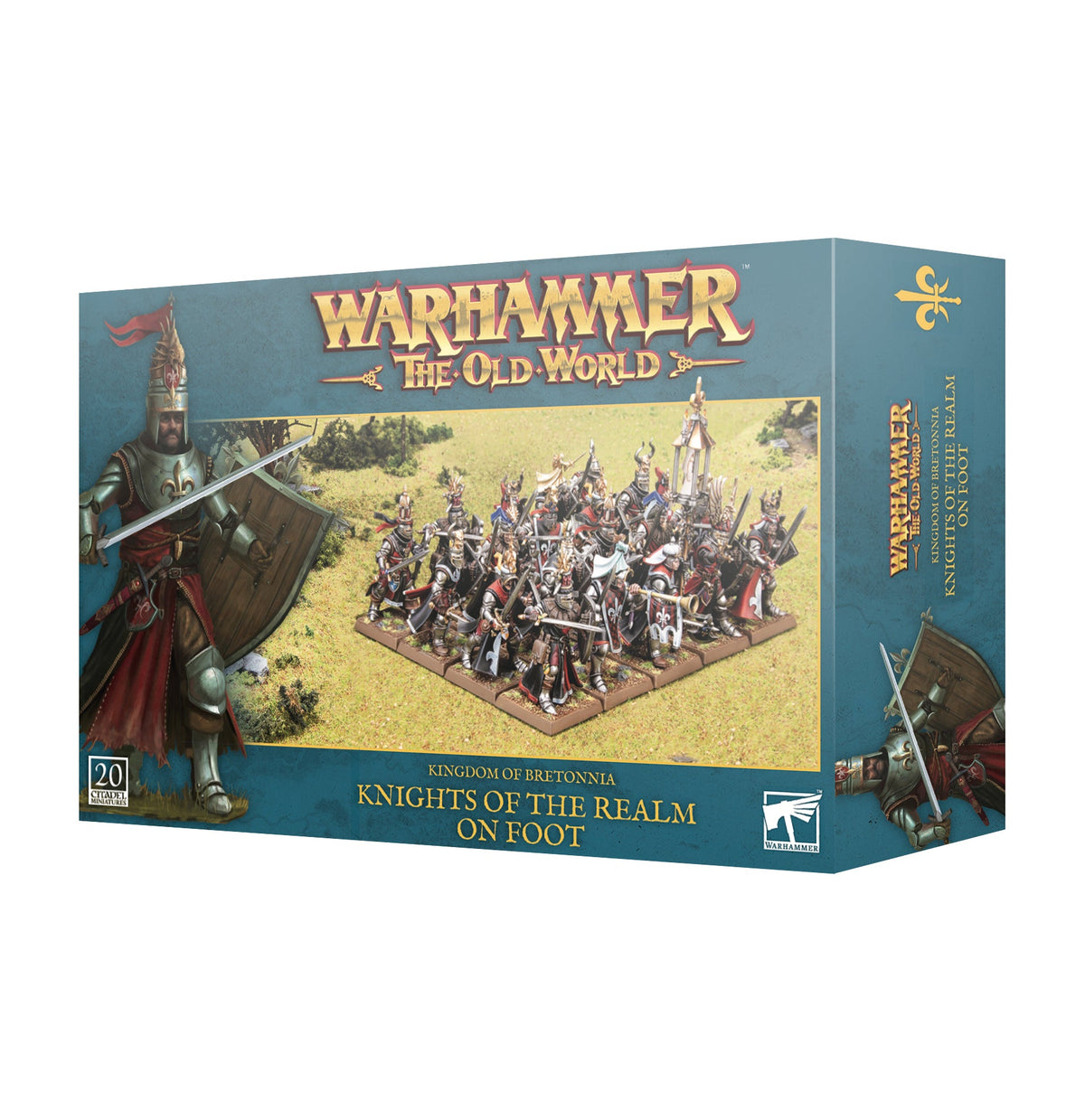 Bretonnia Knights Of The Realm On Foot