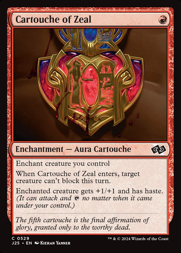 Cartouche of Zeal - Magic: The Gathering