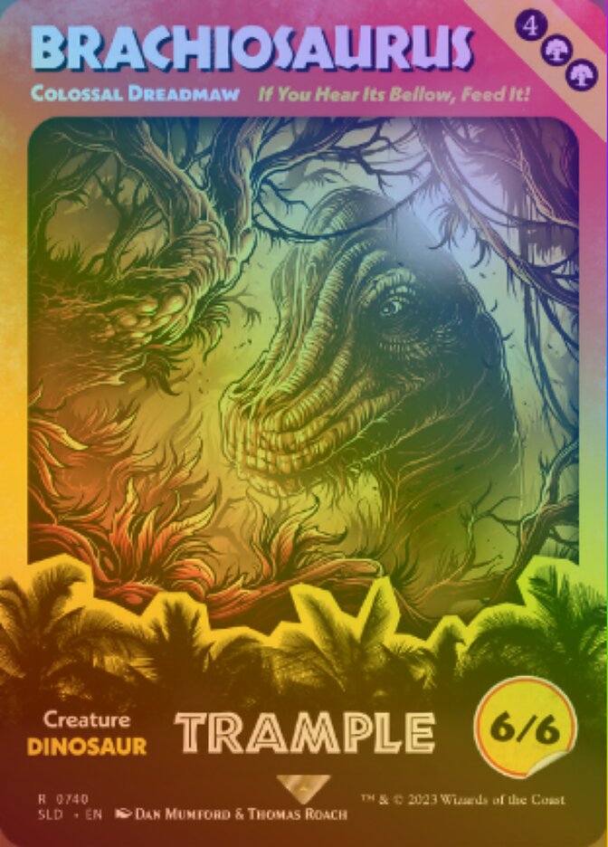 Brachiosaurus - Colossal Dreadmaw (Rainbow Foil)