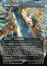 Buster Sword (Borderless) - Magic: The Gathering