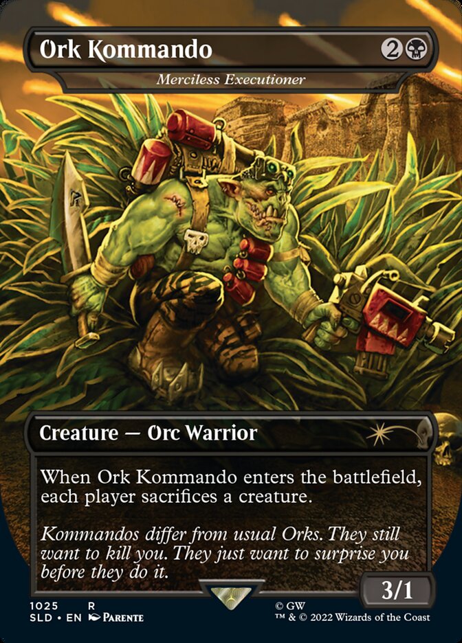 Ork Kommando - Merciless Executioner (Borderless)
