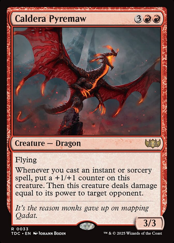 Caldera Pyremaw - Magic: The Gathering
