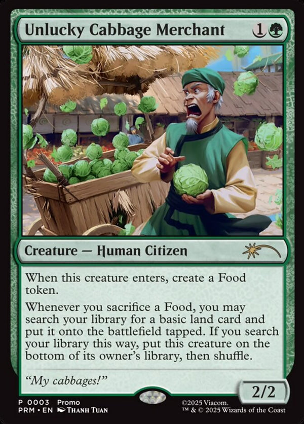 Unlucky Cabbage Merchant (UMP 3) - Magic: The Gathering