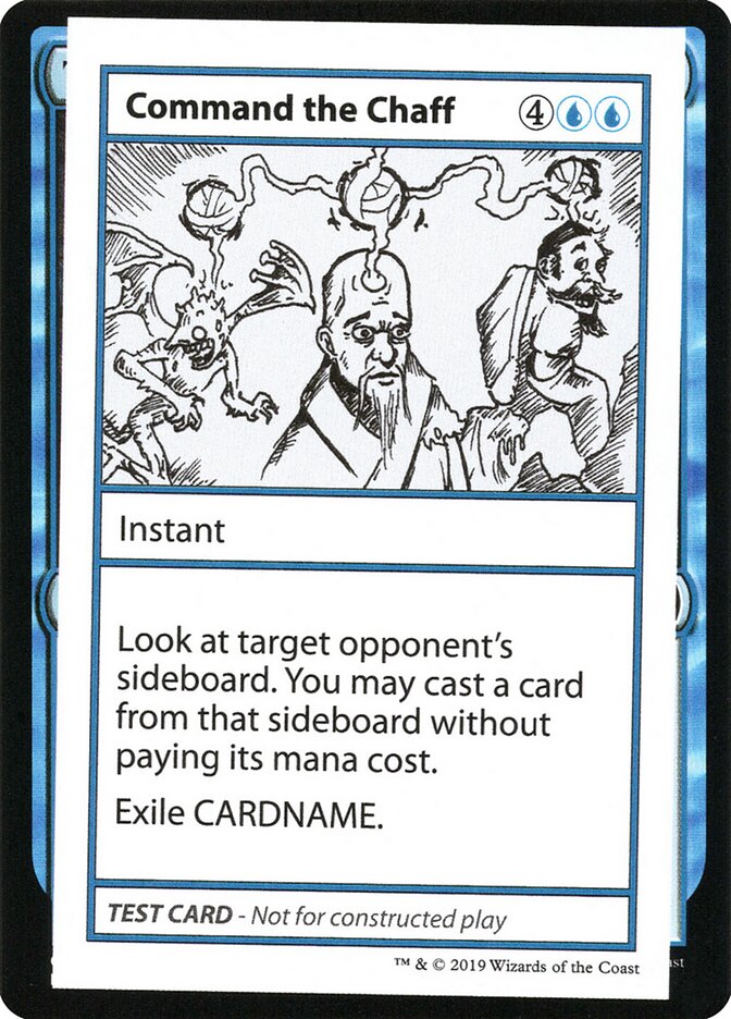 Command the Chaff (No PW Symbol)