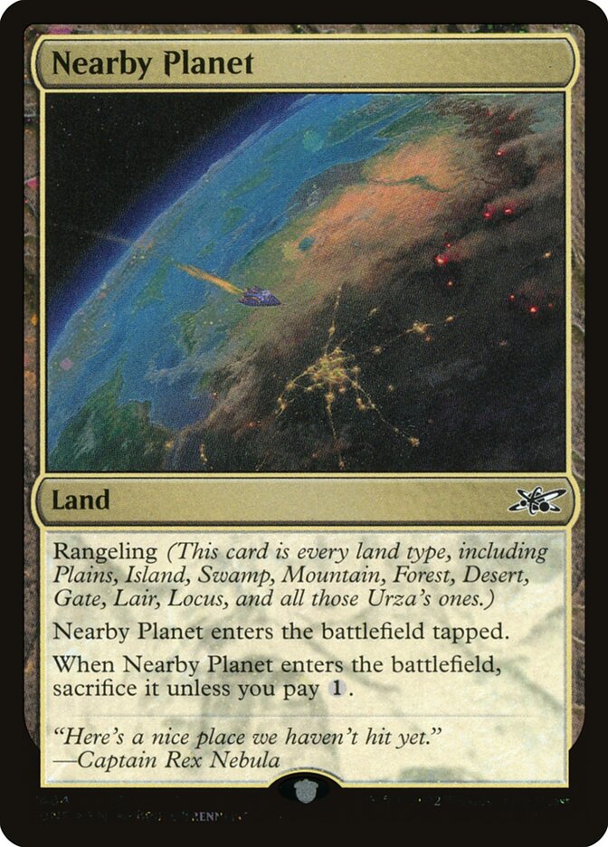 Nearby Planet (Galaxy Foil)