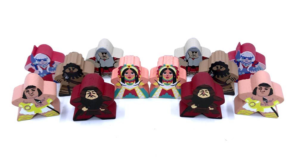 Imperial Settlers: Character Meeples Scoring Markers