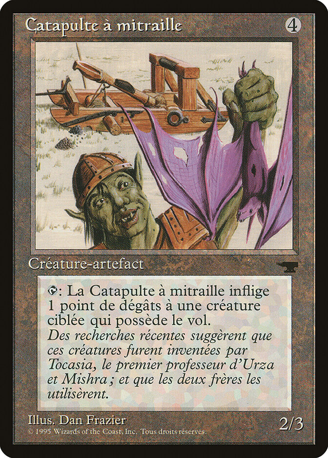 Grapeshot Catapult (French) - "Catapulte a mitraille"