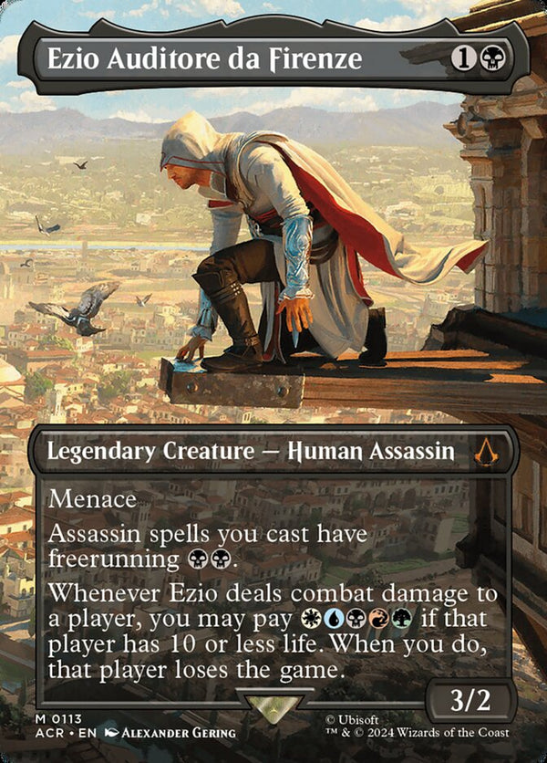 Ezio Auditore da Firenze (Borderless) - Magic: The Gathering