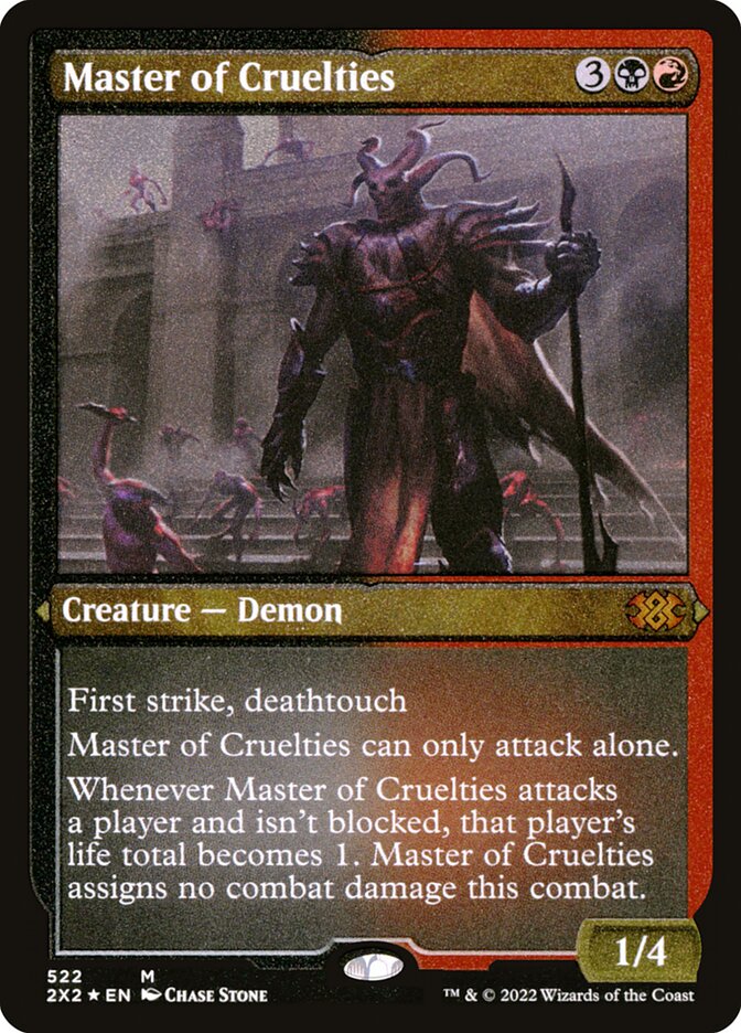 Master of Cruelties (Foil Etched)