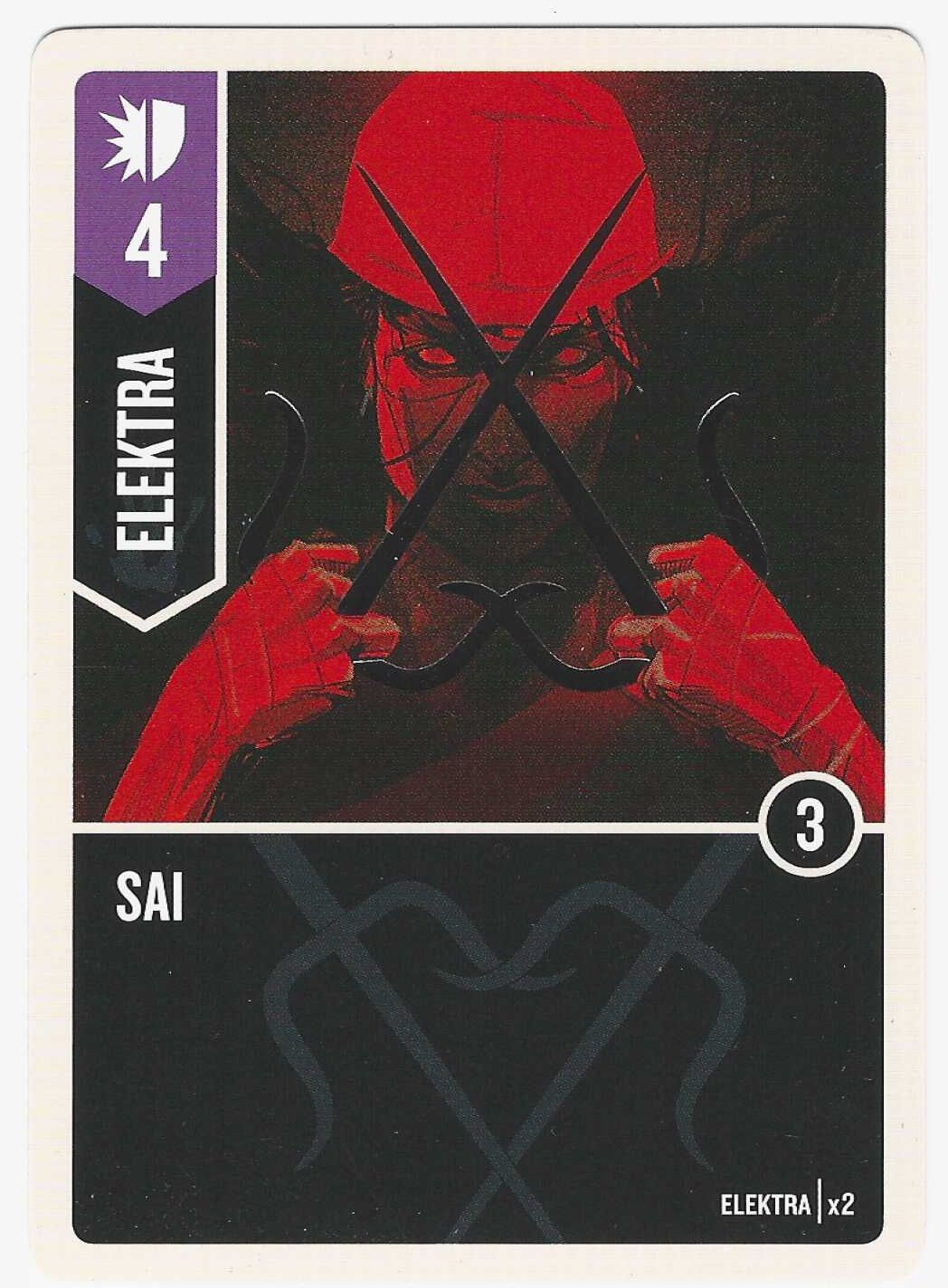 Unmatched: Hell's Kitchen – Elektra Foil Card
