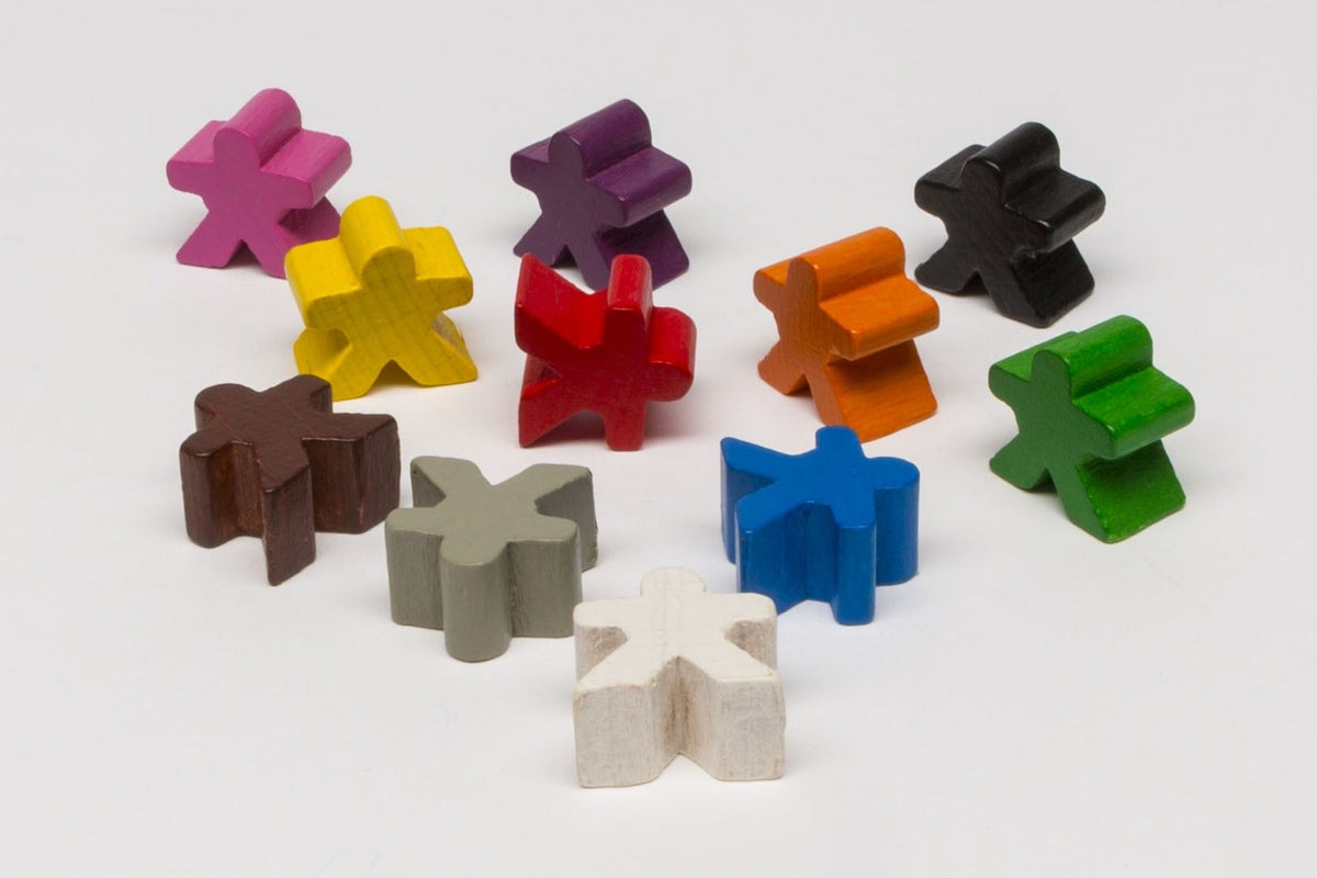 Carcassonne: Meeples