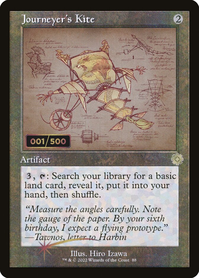Journeyer's Kite (Schematic) (Serial Numbered)
