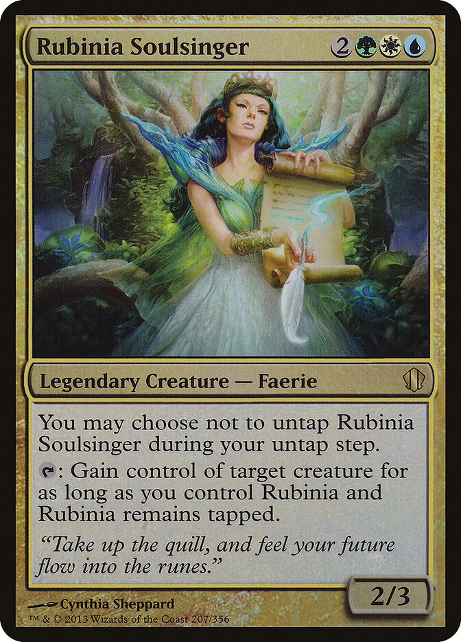 Rubinia Soulsinger (Commander 2013)