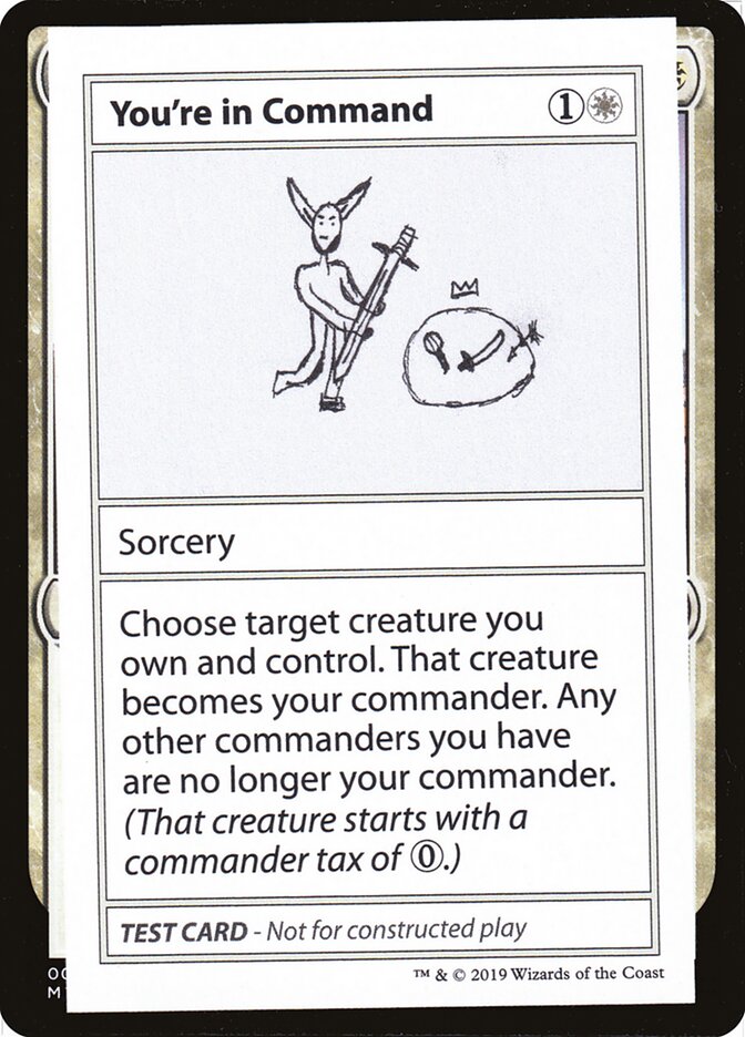 You're In Command (No PW Symbol)