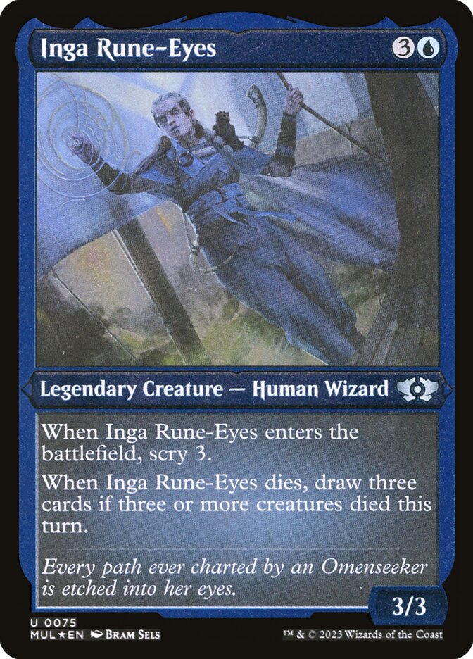 Inga Rune-Eyes (Foil Etched)