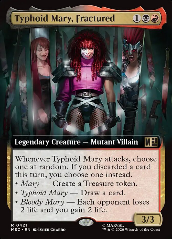 Typhoid Mary, Fractured (Extended Art)