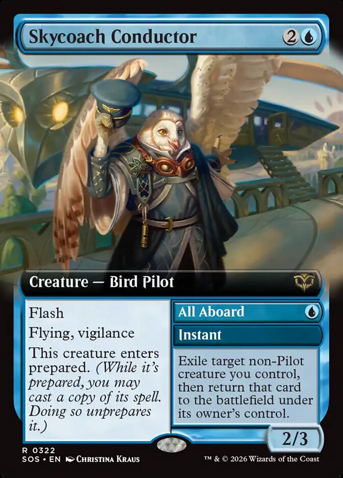 Skycoach Conductor (Extended Art)