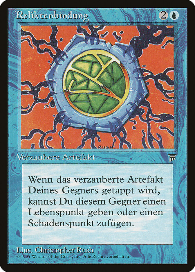 Relic Bind (German) - "Reliktenbindung"