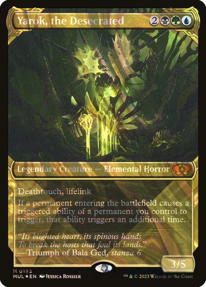 Yarok, the Desecrated (Halo Foil)