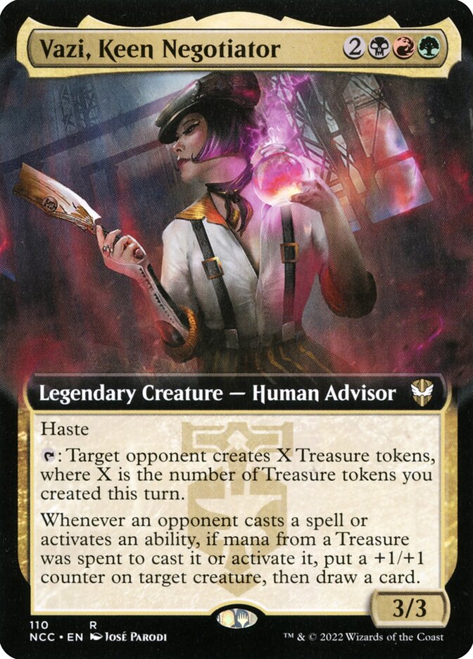 Vazi, Keen Negotiator (Extended Art)