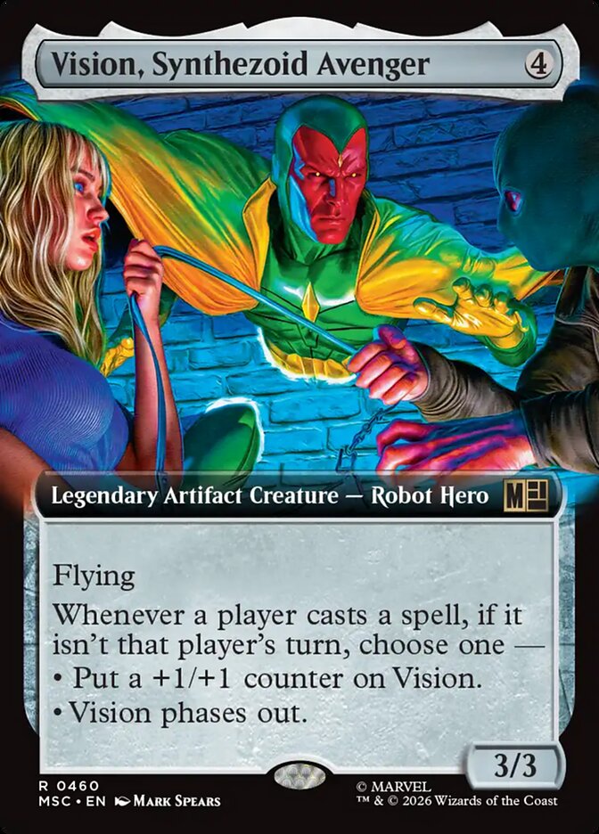 Vision, Synthezoid Avenger (Extended Art)