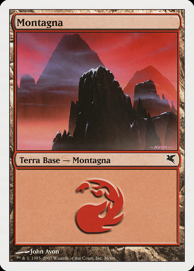 Mountain (Italian) - "Montagna" (K36)