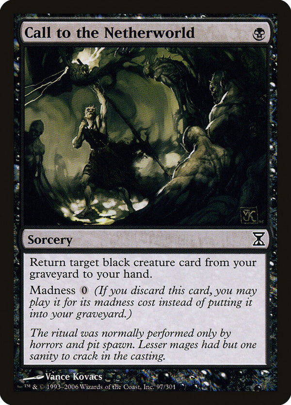 Call to the Netherworld - Magic: The Gathering