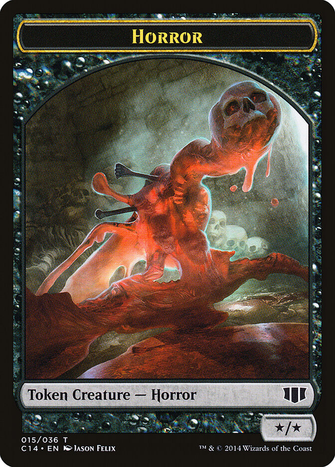 Horror // Zombie (016) Double-Sided Token
