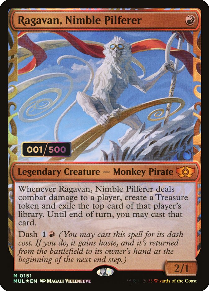 Ragavan, Nimble Pilferer (Serial Numbered)
