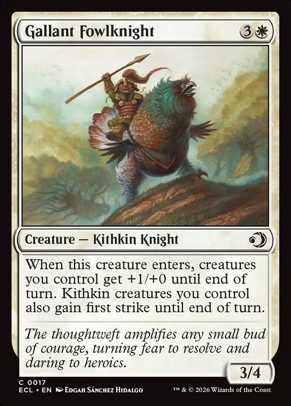 Gallant Fowlknight - Magic: The Gathering