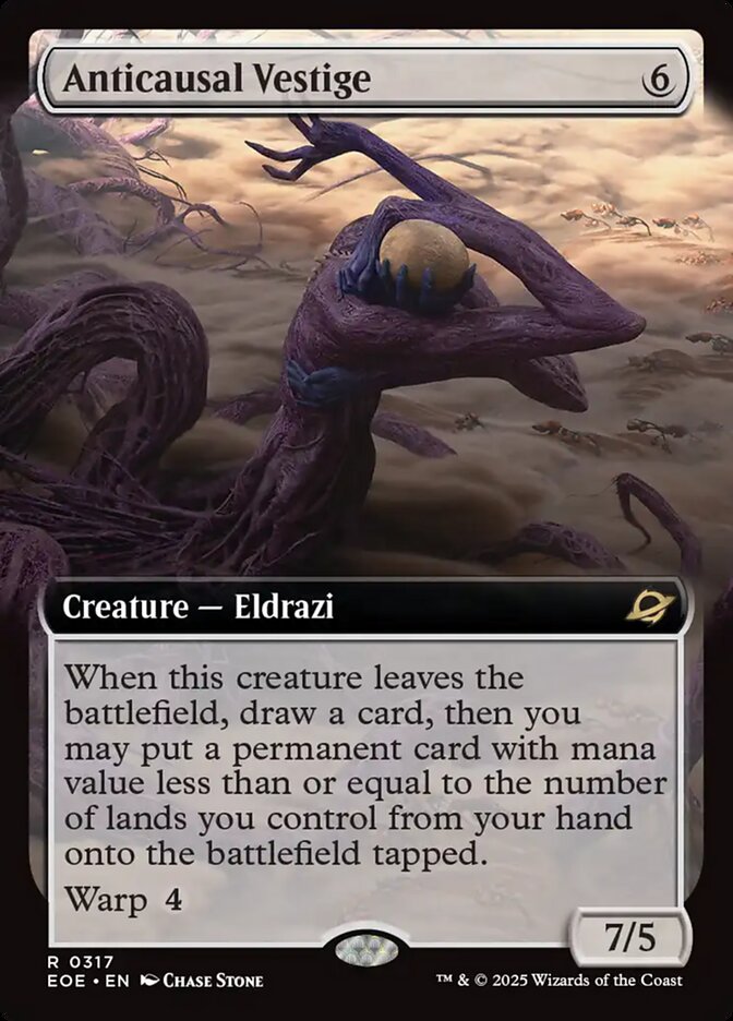 Anticausal Vestige (Extended Art)