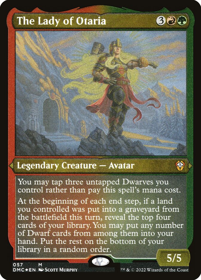 The Lady of Otaria (Foil Etched)