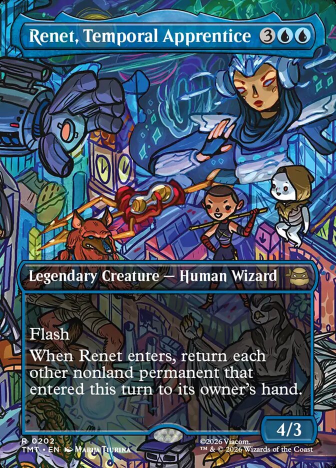 Renet, Temporal Apprentice (Borderless)