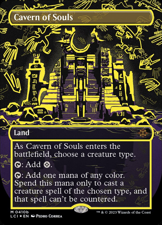 Cavern of Souls (Neon Yellow)